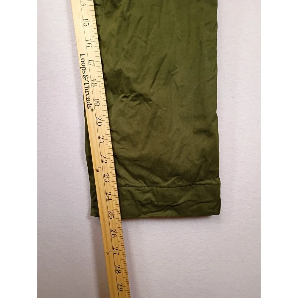 Military Utility Banana Republic Mens 30/30 Olive Green Vintage Straight Chinos